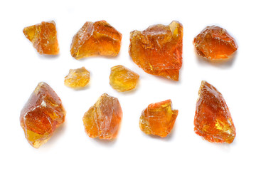 Rubber resin raw materials from rubber wood.