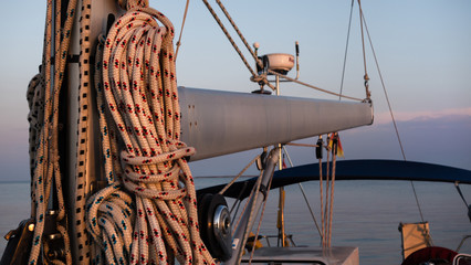 Obraz premium M0rgenstimmung an Deck