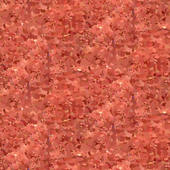 Vector copper glitter sand seamless pattern. Shimmer sparkle background.