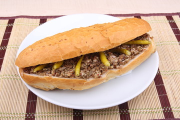 kokoreç ekmek arası