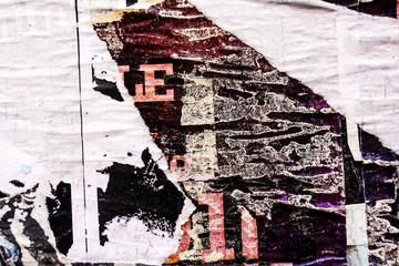 Fototapeta premium Old posters grunge textures and backgrounds