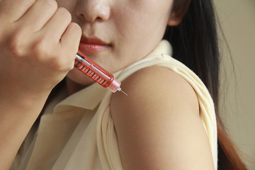 self insulin injection