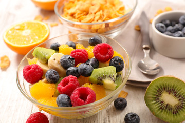 fruit salad, healthy breakfast