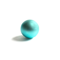 Christmas ball for a Christmas tree on a white background, isolate