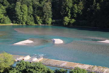 Aare dam, in Bern