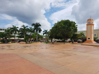 Obraz premium cozumel city in mexico
