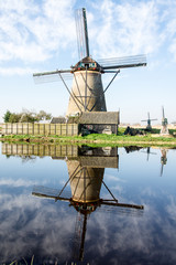 Windmühlen Kinderdejk - Holland