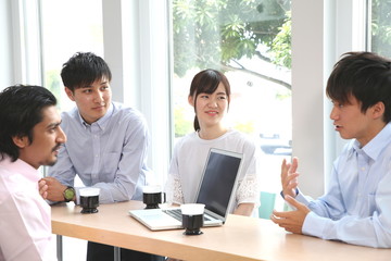 Obraz premium ミーティングイメージ