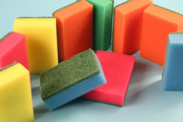 Cleaning sponge for cleaning