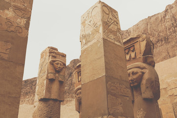 The great temple of Hatshepsut, Karnak, Luxor, Egypt