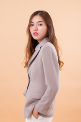 Obraz premium strong, confident working business woman