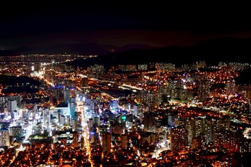 Fototapeta premium 도시 야경