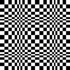 seamless checkered op-art vector background.
