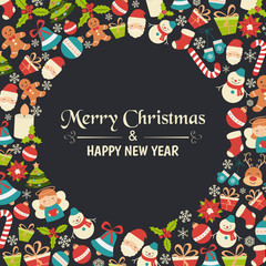 Christmas greeting card