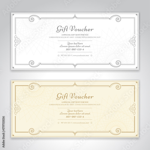 gift certificate voucher gift card or cash coupon template gift certificates format