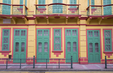portuguese colonial architecture in Macau, China