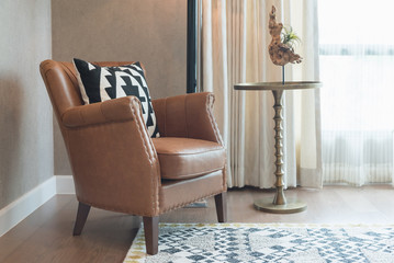 classic chair style with lamp