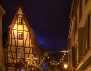 Fototapeta na wymiar Traditional Houses in Colmar