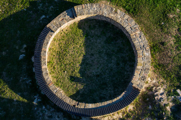Bac, Serbia October 19, 2017: Medieval fortress Bac in Serbia © nedomacki
