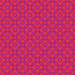Vibrant colored seamless geometric pattern.
