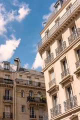 Houses in Paris street