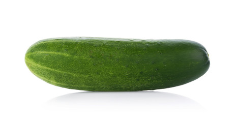 Cucumber isolated on the white background