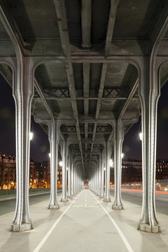 Paris, under the Bir-Hakeim bridge