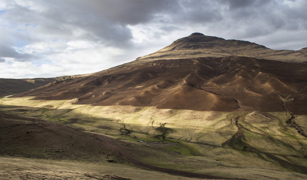Ethiopia, Valley in the Simien mountains