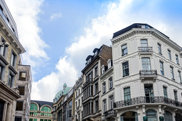 ancient buildings at Brussels, Belgium