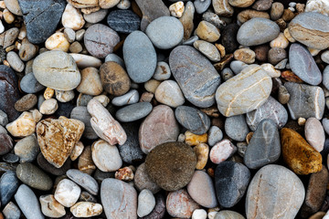 Sea stones background