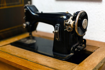 Antique sewing machine