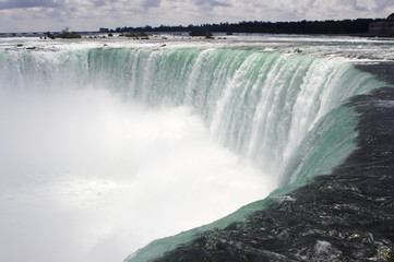 Fototapeta premium Close up of Niagara Falls horseshoe