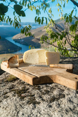 Traditional Portuguese soft cow cheese