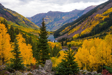 Crater Lake - Fall Foliage