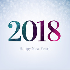 2018 Happy New Year Card