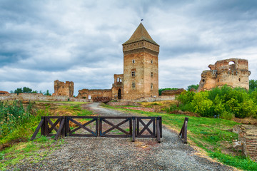Naklejka premium Bac, Serbia September 03, 2017: Medieval fortress Bac in Serbia