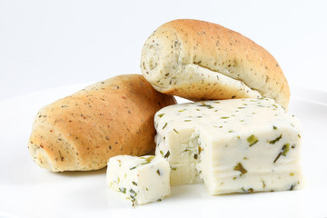 Herb Cheese and Bread Loaf