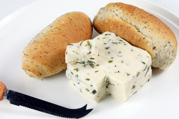 Herb Cheese and Bread Loaf