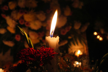 Glowing faith in november