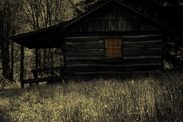 Creepy Cabin in the Woods