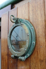 Vintage ship porthole