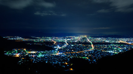 Naklejka premium 静岡の夜景