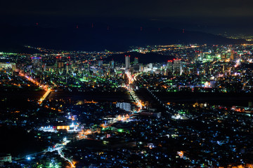 Fototapeta na wymiar 静岡の夜景