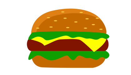 burger juicy and fresh with cheese