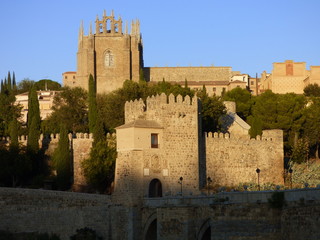 Fototapeta premium Toledo, ciudad historica de Castilla La Mancha, España.