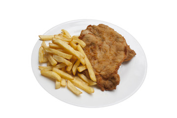 steak and french fries
