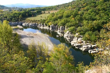 Fototapeta na wymiar l'Ardèche