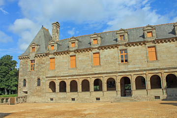 Bretagne, Château Le Rocher Portail	