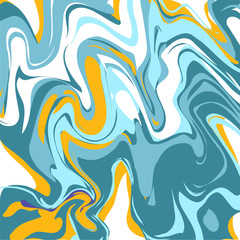 (illustration) color blend background, abstract artistic background of fluid and liquid paint colors, marble background