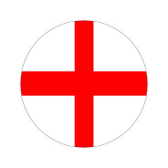 Fototapeta premium Circular world Flag georges cross